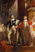 Prince Edward and William IV of the United Kingdom. Benjamin West